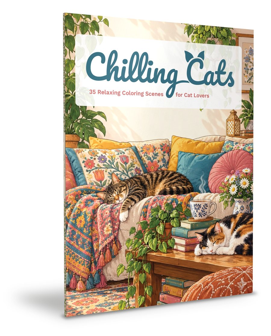 Chilling Cats, paperback