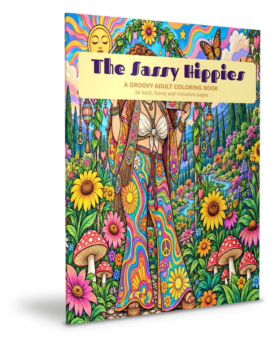 The Sassy Hippies, paperback