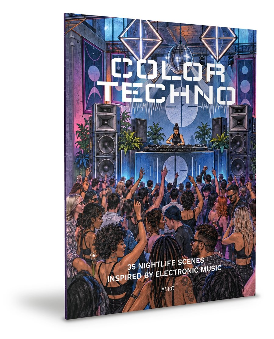 Color Techno, paperback
