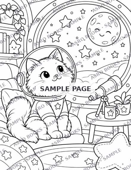 Luna the Cat: Saving Aliens in Space, inside page 1