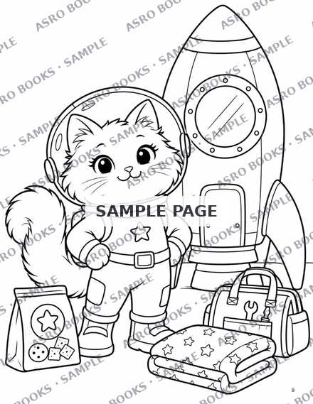 Luna the Cat: Saving Aliens in Space, inside page 2