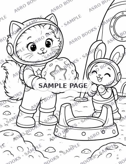 Luna the Cat: Saving Aliens in Space, inside page 3