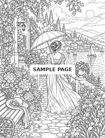 Coloring Through Modern Art, inside page 1