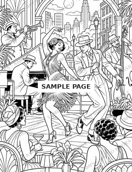 Coloring Through Modern Art, inside page 3