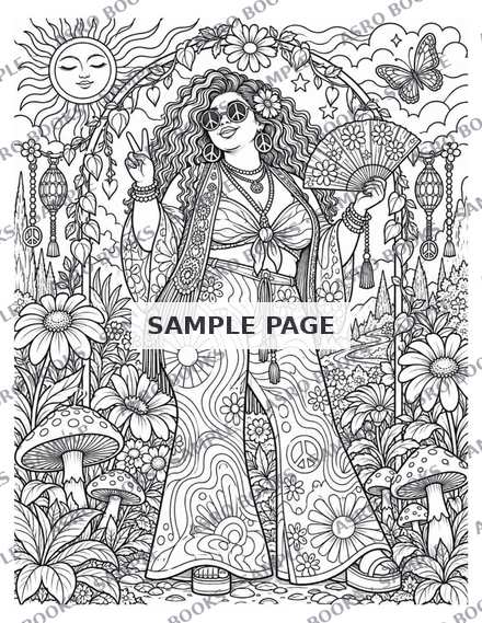 The Sassy Hippies, inside page 1