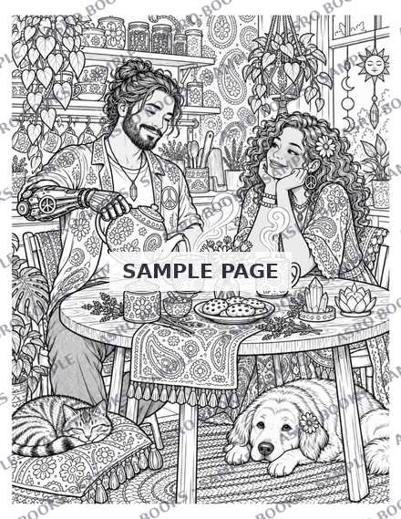 The Sassy Hippies, inside page 3